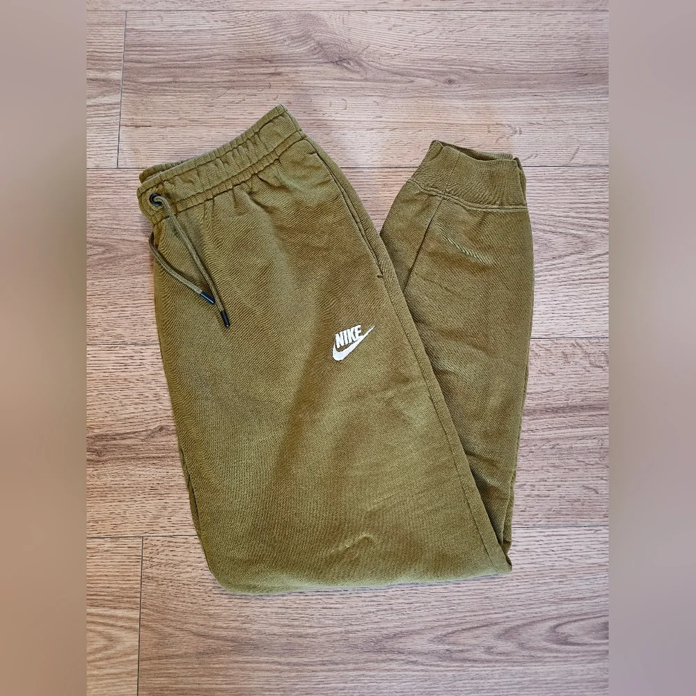Nike Olive Green Joggers, Size Small